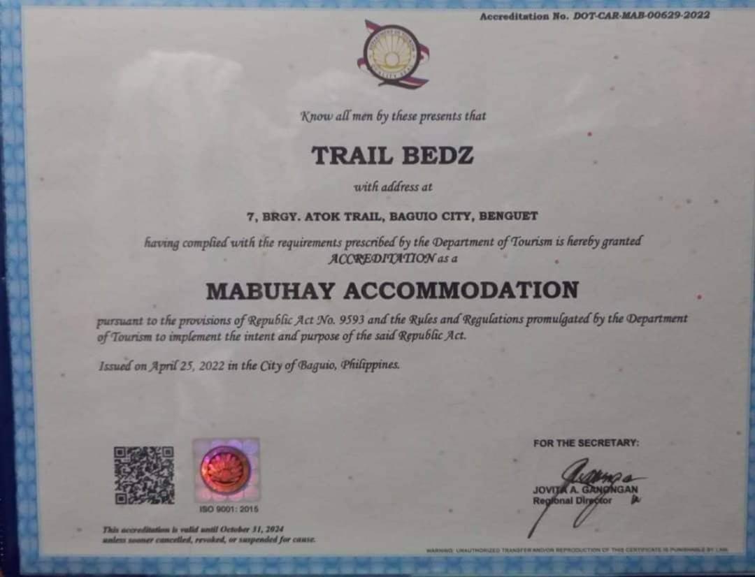 Trail Bedz Homestay Baguio City Екстер'єр фото